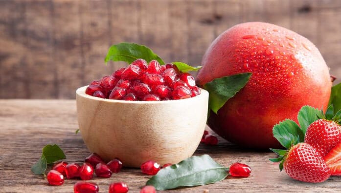 PomegranateStrawberry