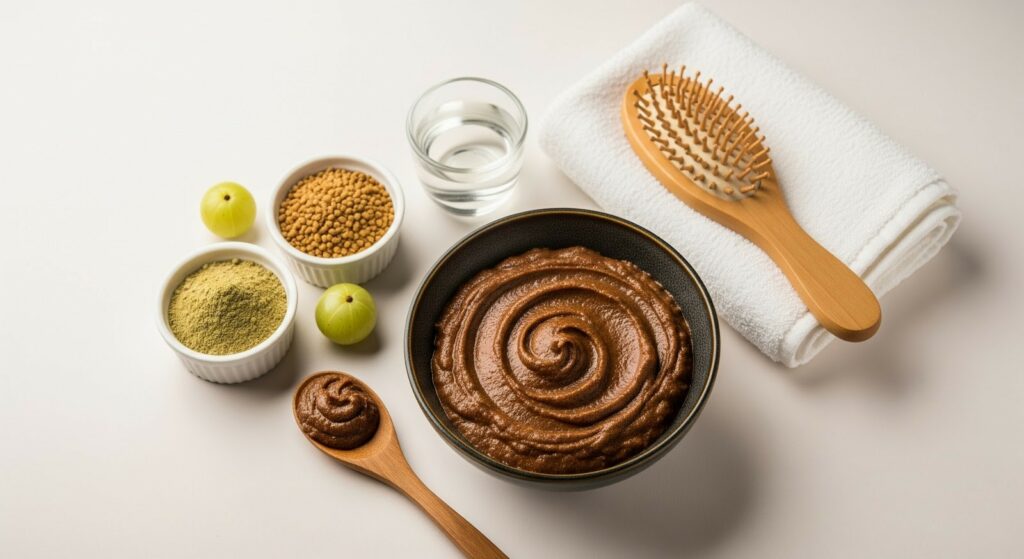 Amla Powder & Fenugreek Anti-Breakage Mask